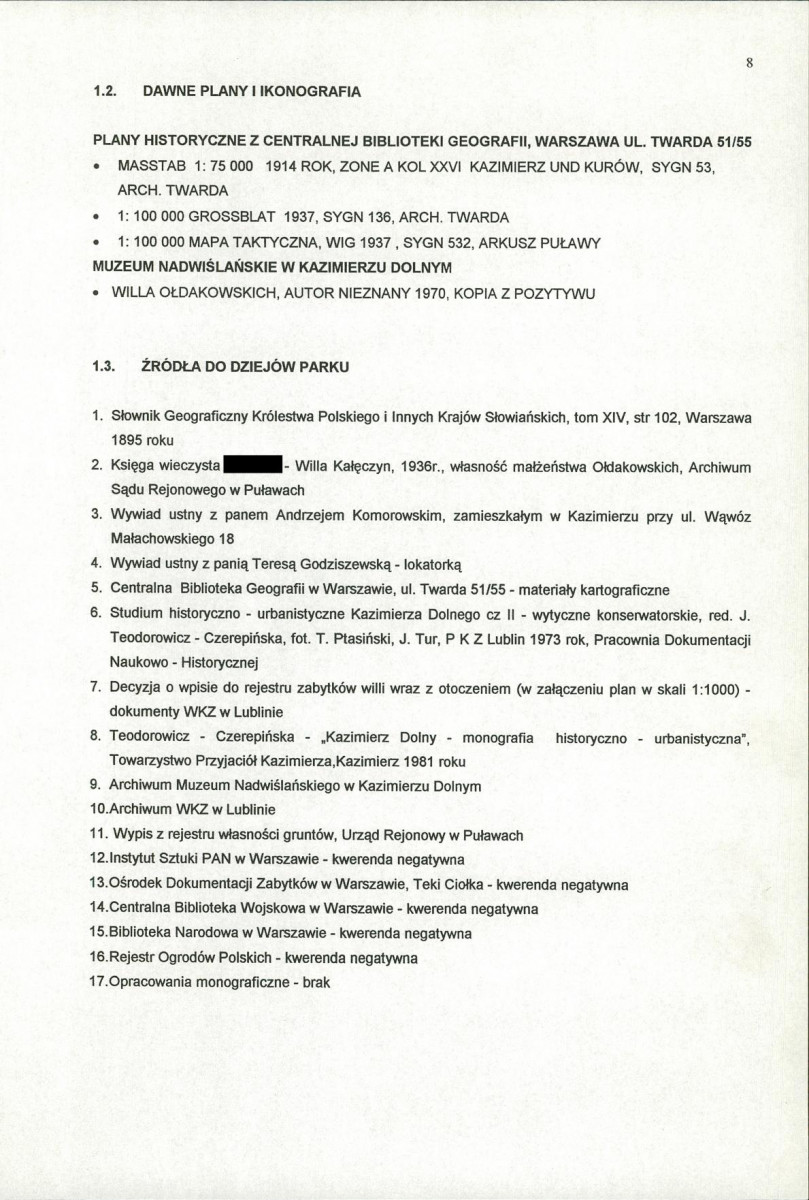 EP - Ewidencja parkowa, skan nr 12