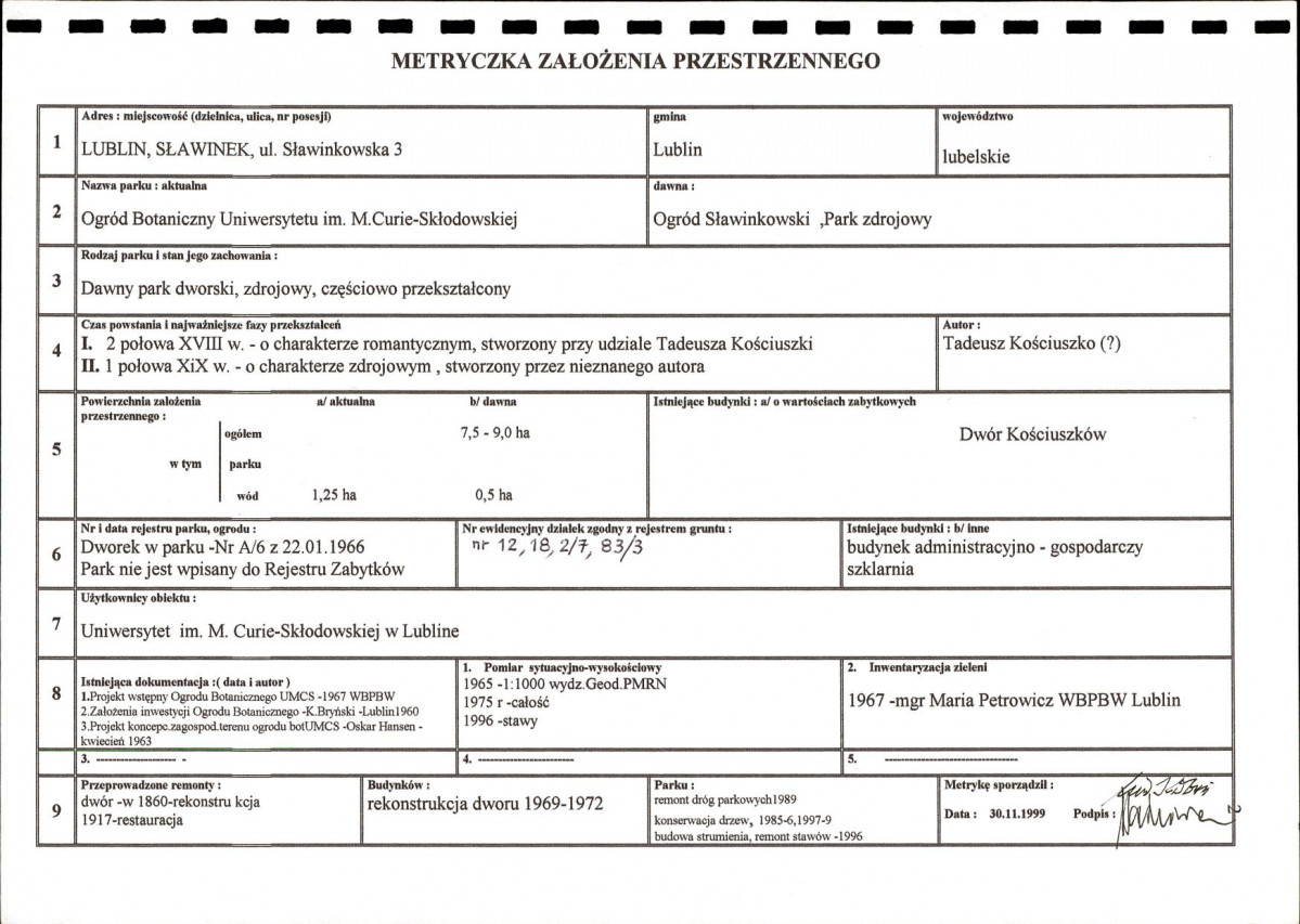 EP - Ewidencja parkowa, skan nr 7