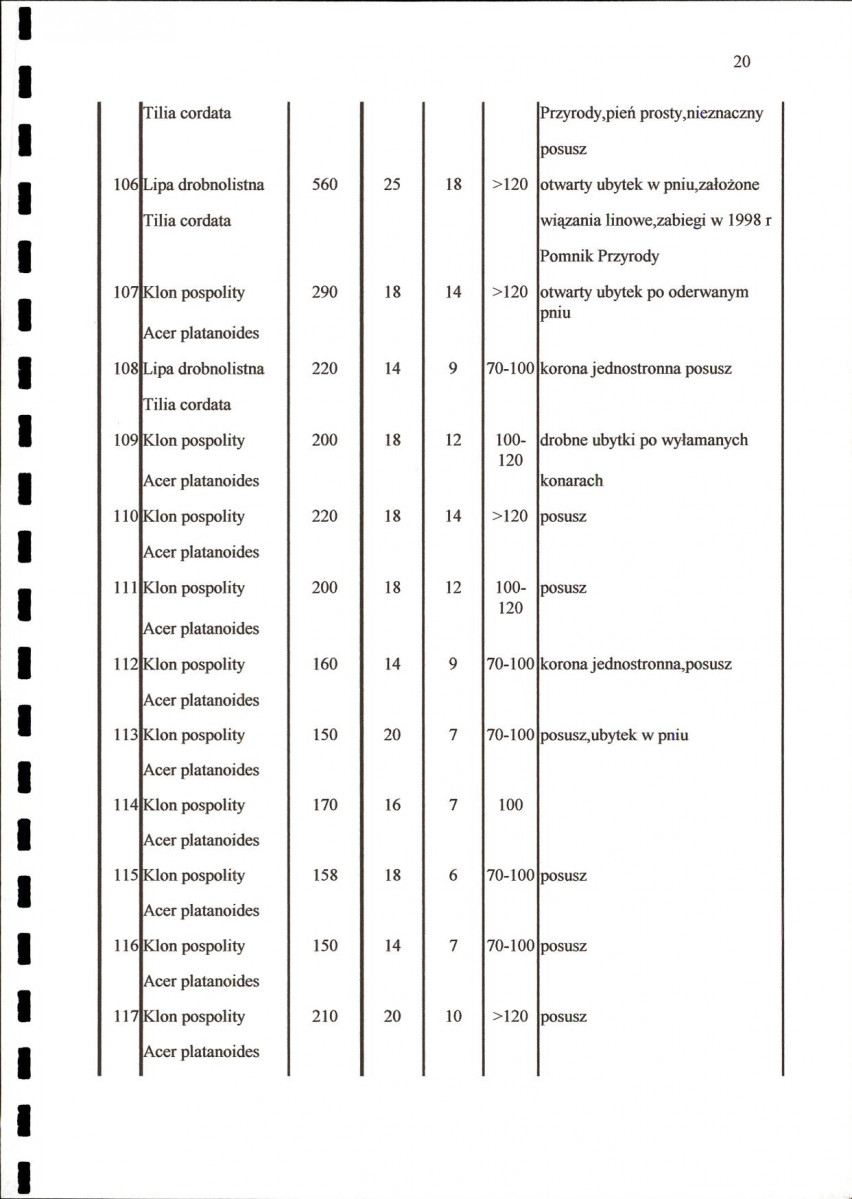 EP - Ewidencja parkowa, skan nr 25
