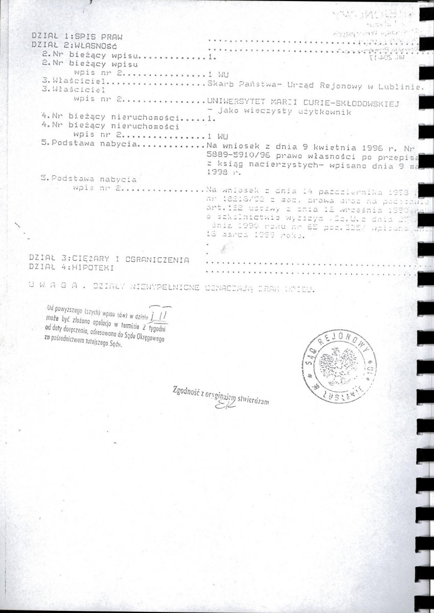 EP - Ewidencja parkowa, skan nr 36