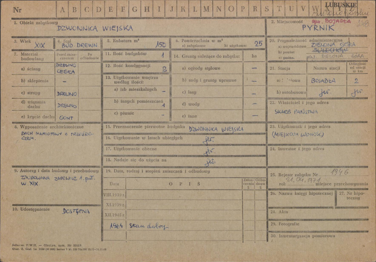 Karta zielona, skan nr 1