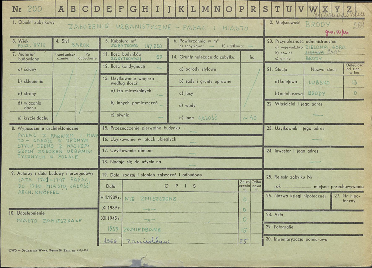 Karta zielona, skan nr 1