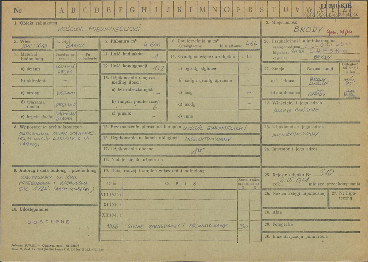 Karta zielona, skan nr 1