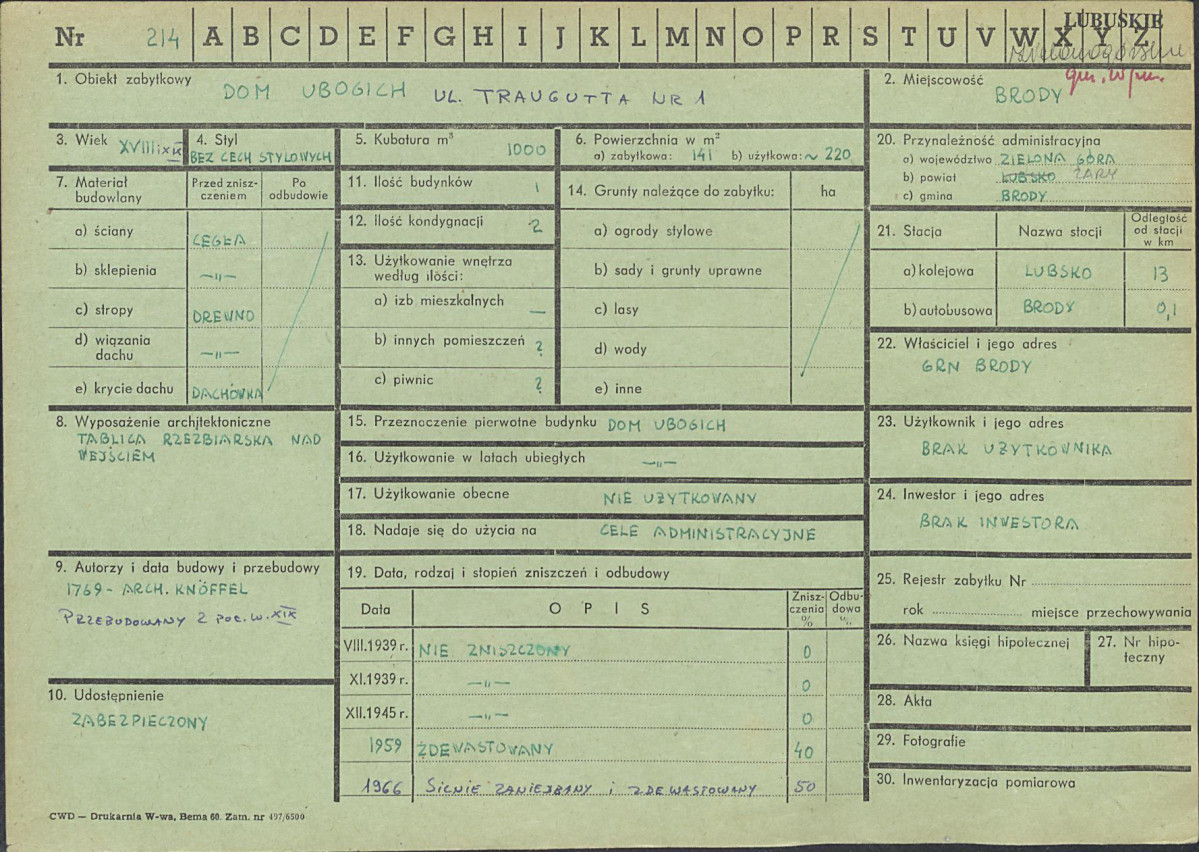 Karta zielona, skan nr 1