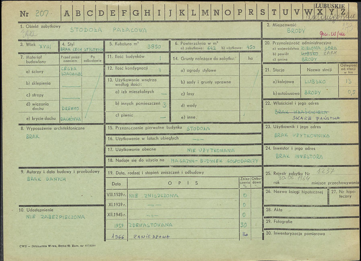 Karta zielona, skan nr 1