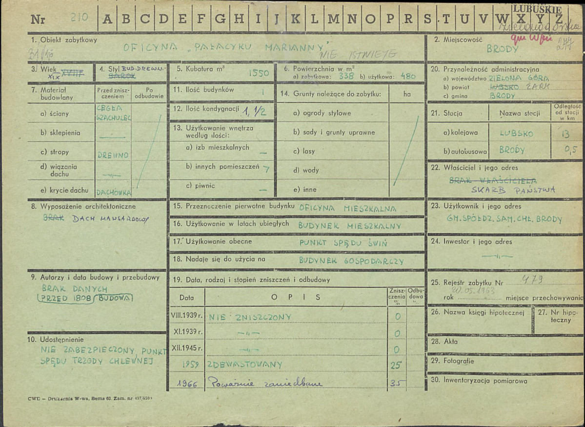 Karta zielona, skan nr 1