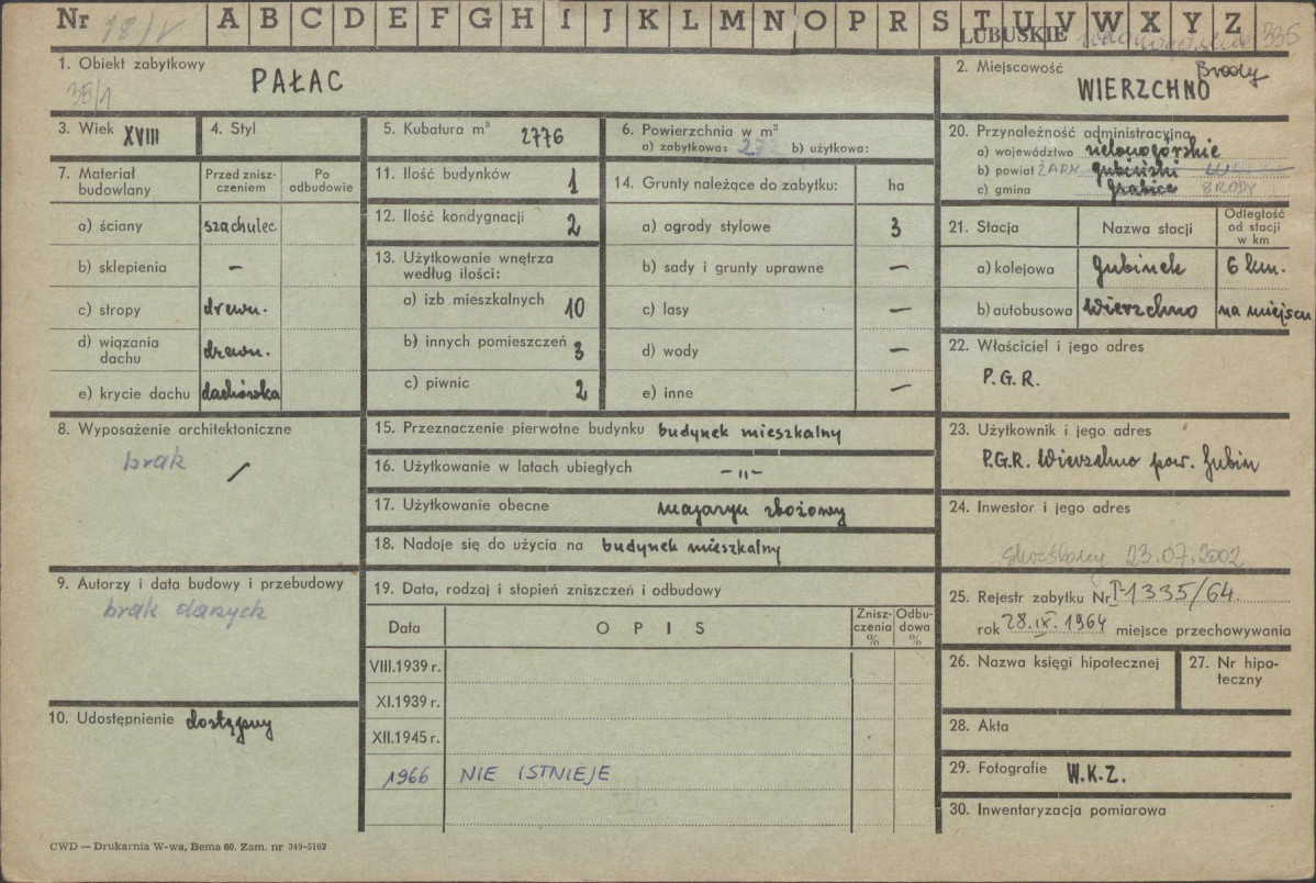 Karta zielona, skan nr 1