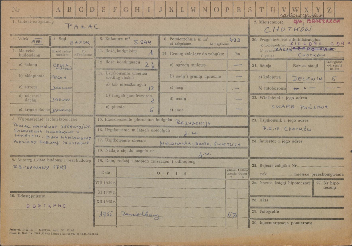 Karta zielona, skan nr 1