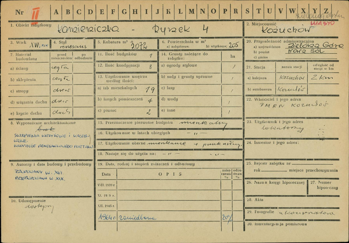 Karta zielona, skan nr 1