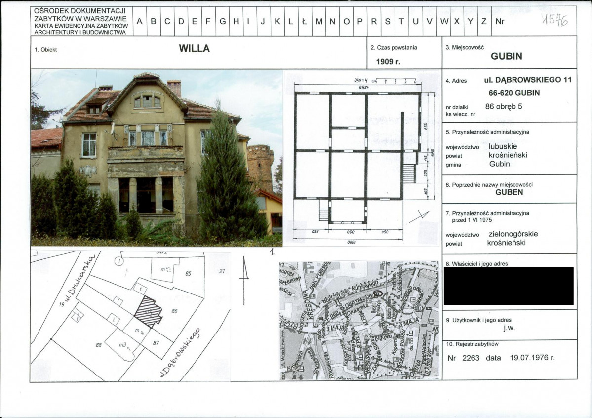 KB - Karta biała, skan nr 1