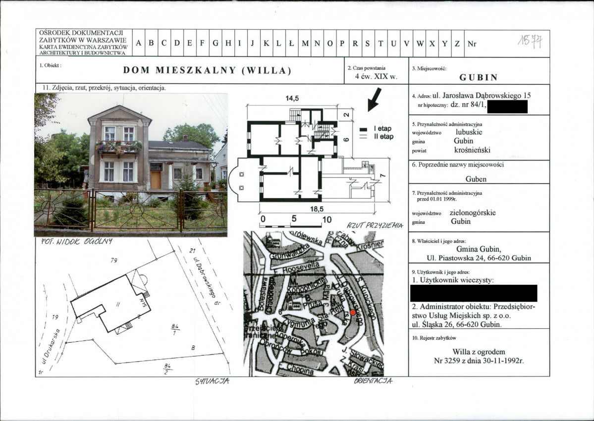 KB - Karta biała, skan nr 1