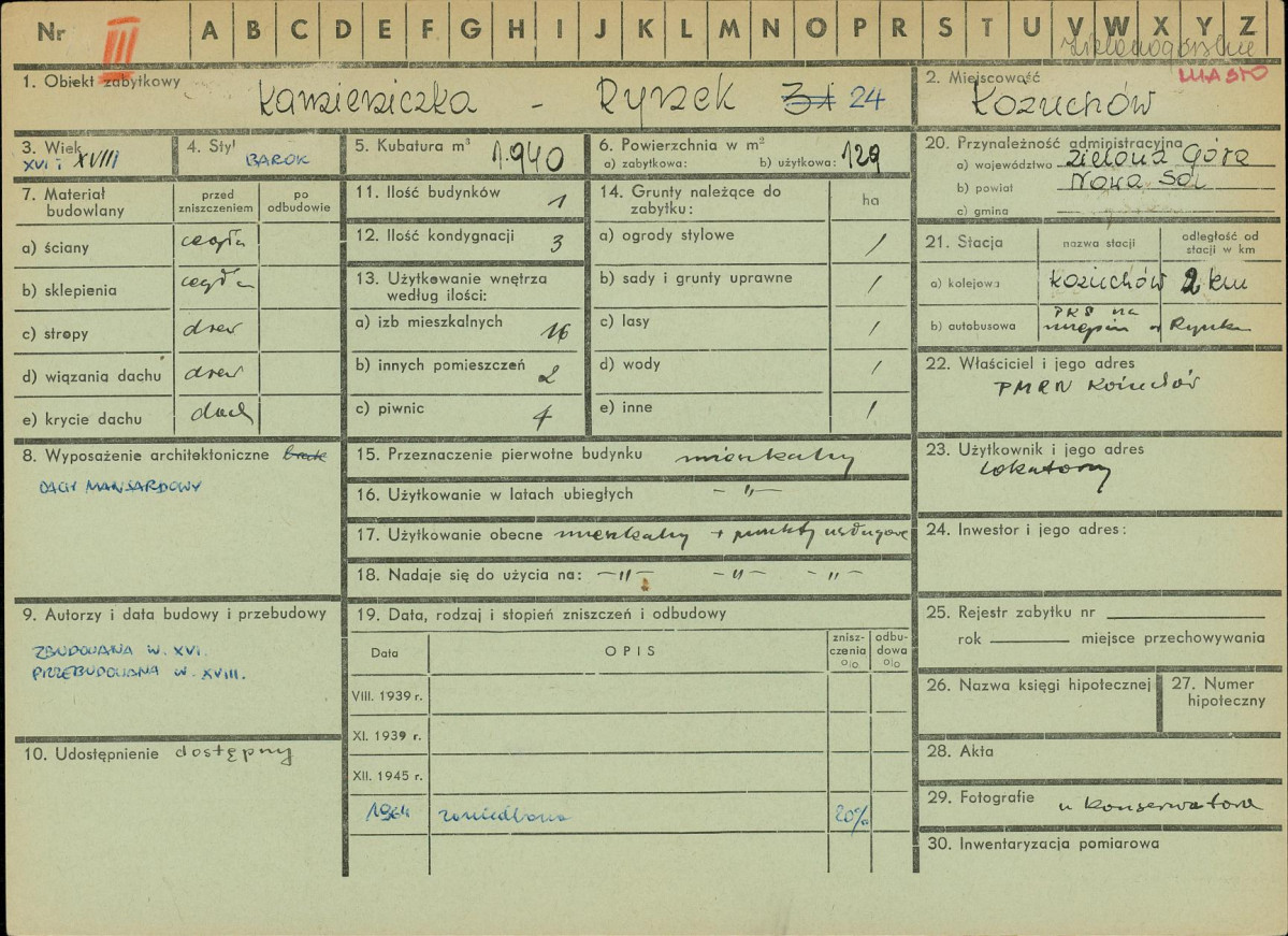 Karta zielona, skan nr 1