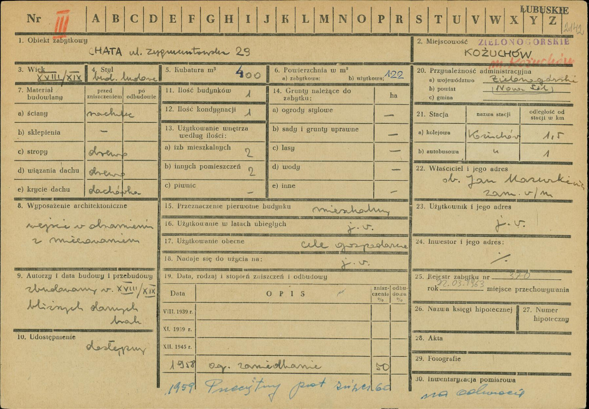 Karta zielona, skan nr 1