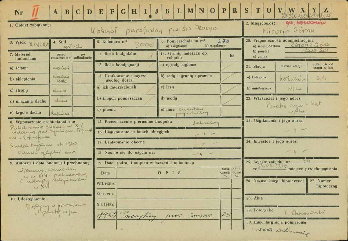 Karta zielona, skan nr 1