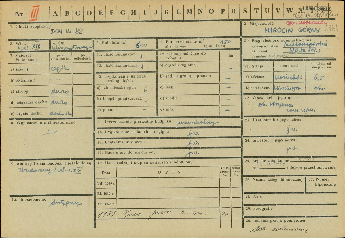 Karta zielona, skan nr 1