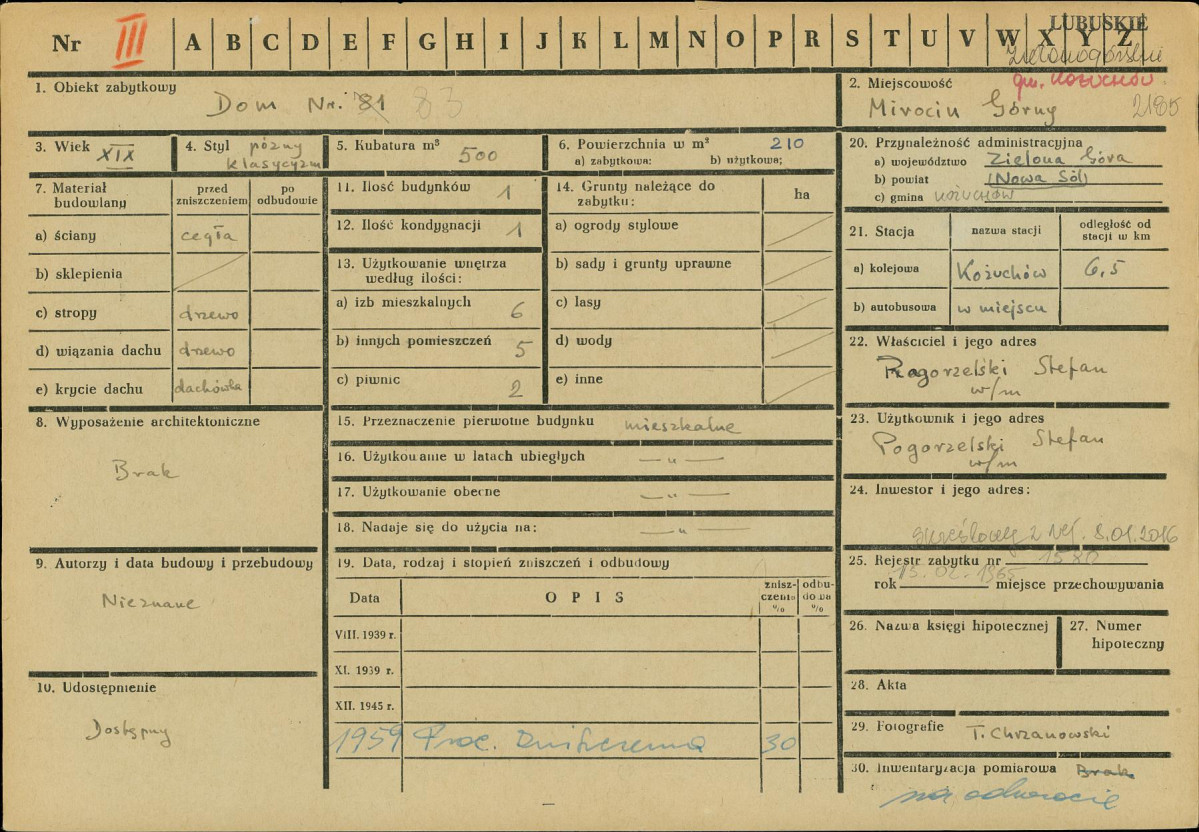 Karta zielona, skan nr 1