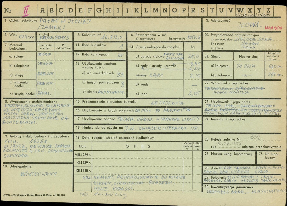 Karta zielona, skan nr 1