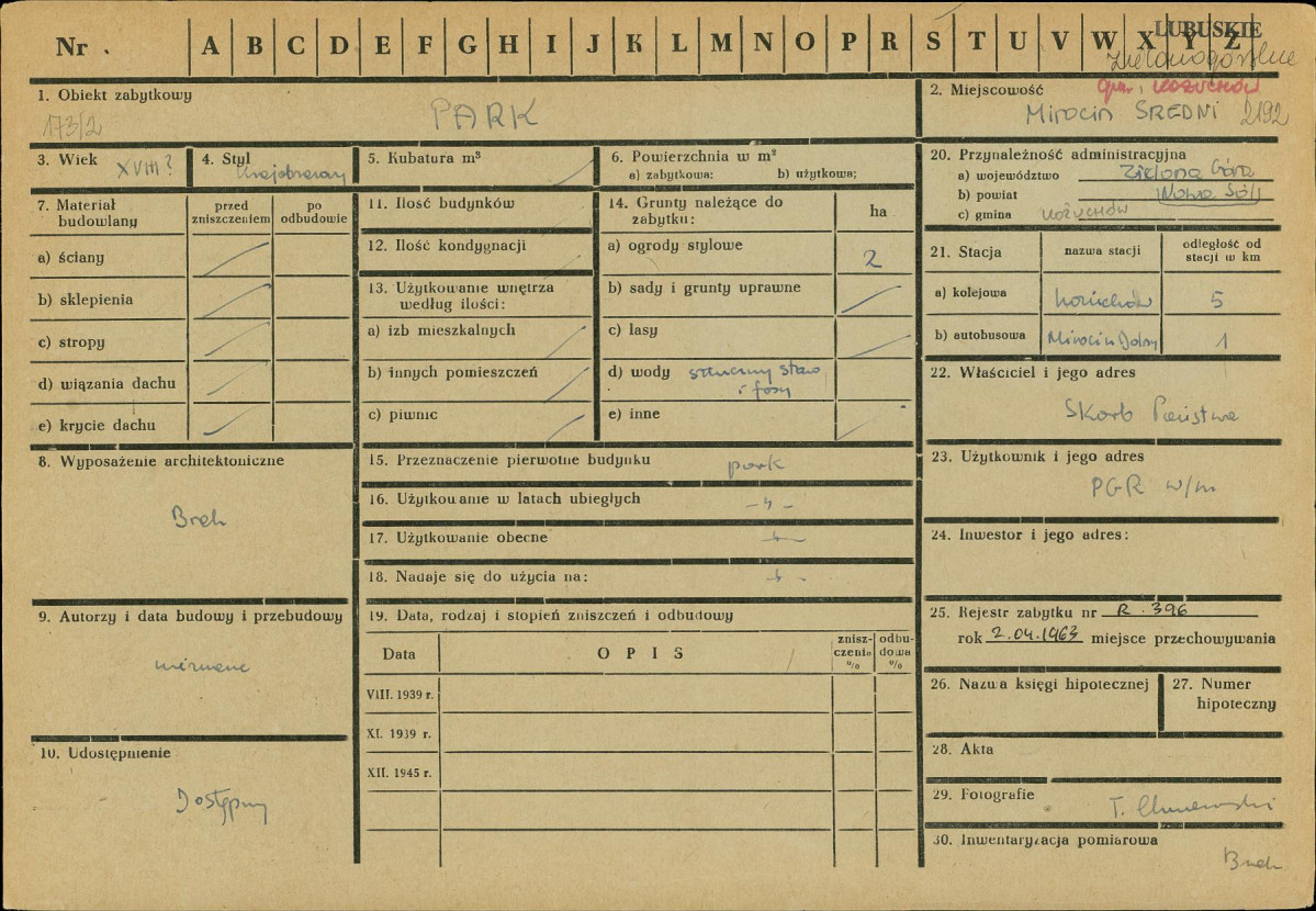 Karta zielona, skan nr 1