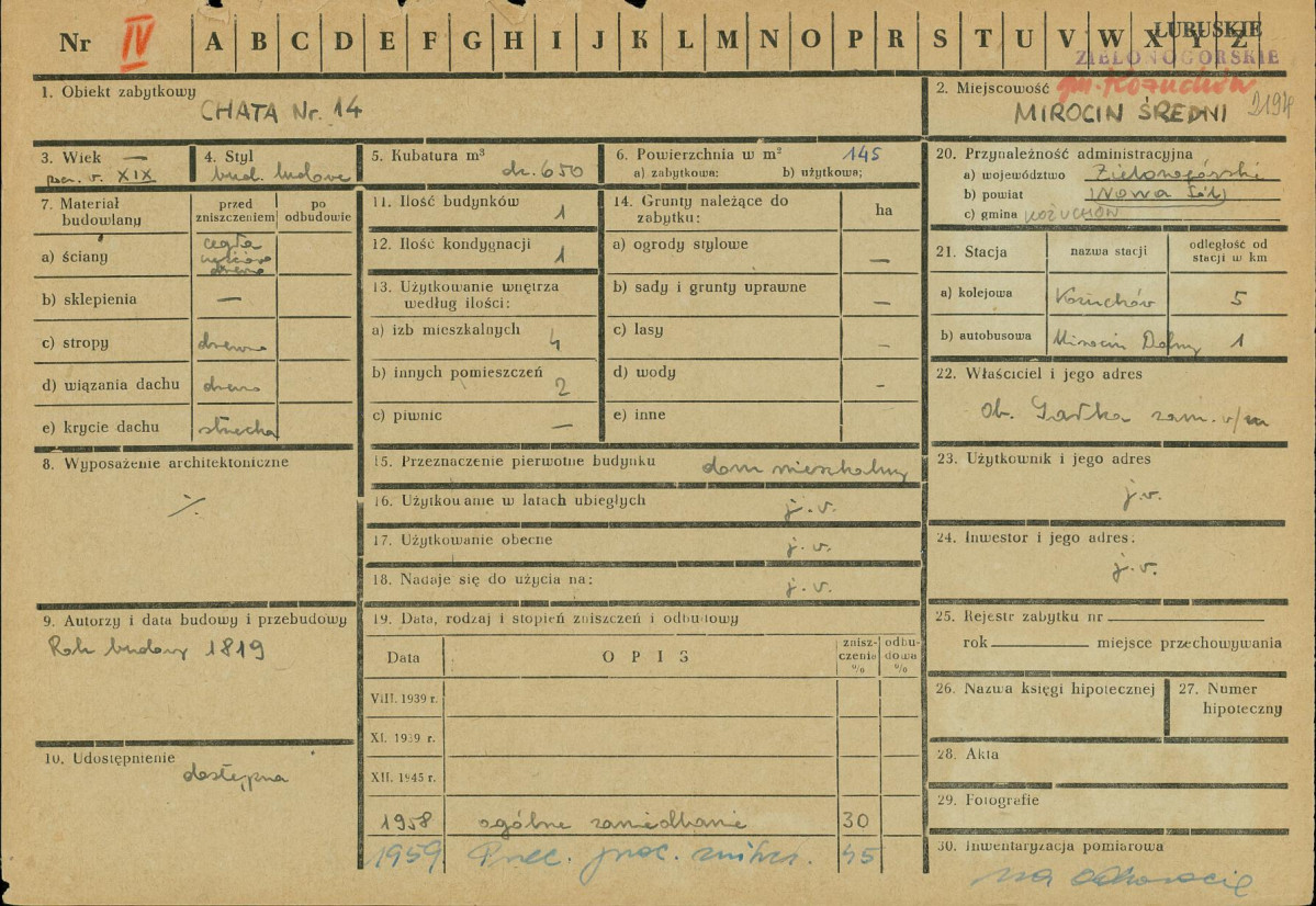 Karta zielona, skan nr 1