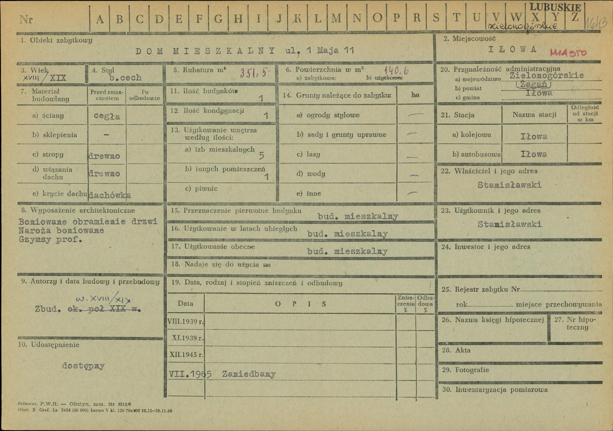 Karta zielona, skan nr 1