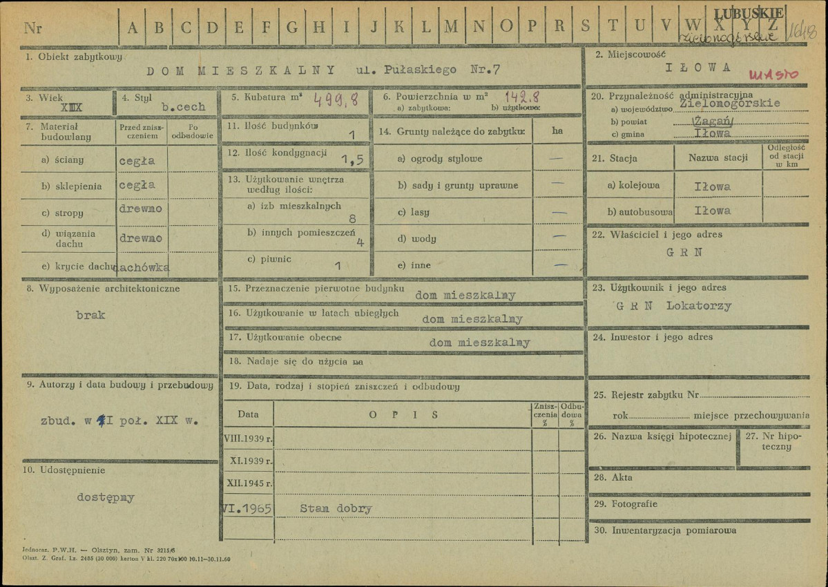 Karta zielona, skan nr 1