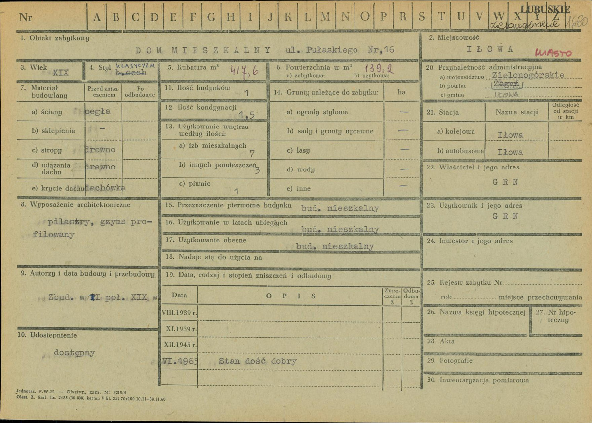 Karta zielona, skan nr 1