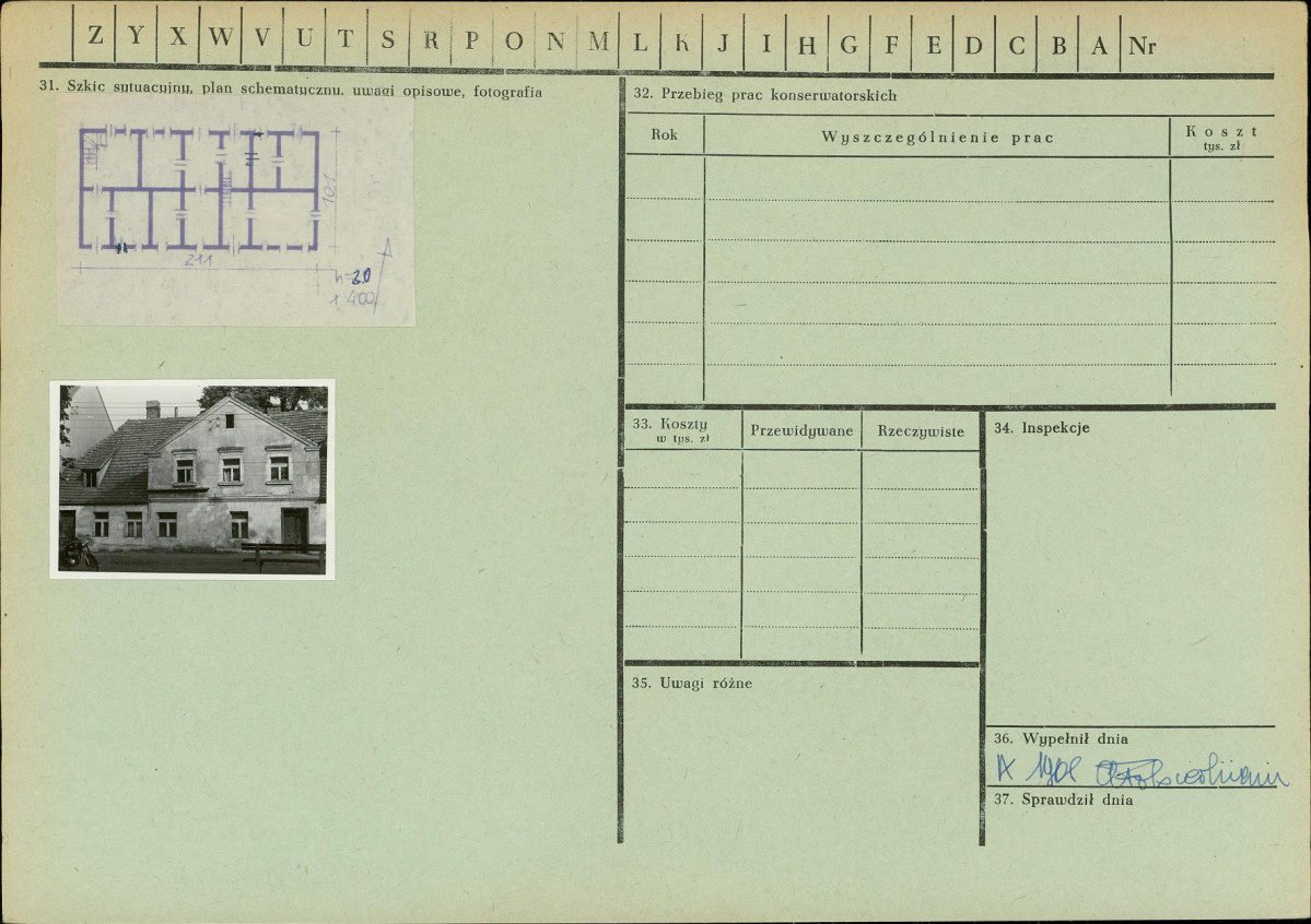 Karta zielona, skan nr 2