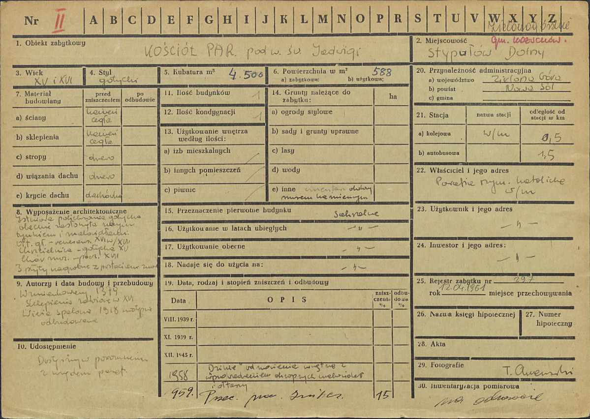 Karta zielona, skan nr 1