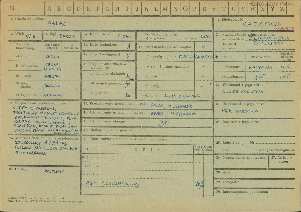 Karta zielona, skan nr 1