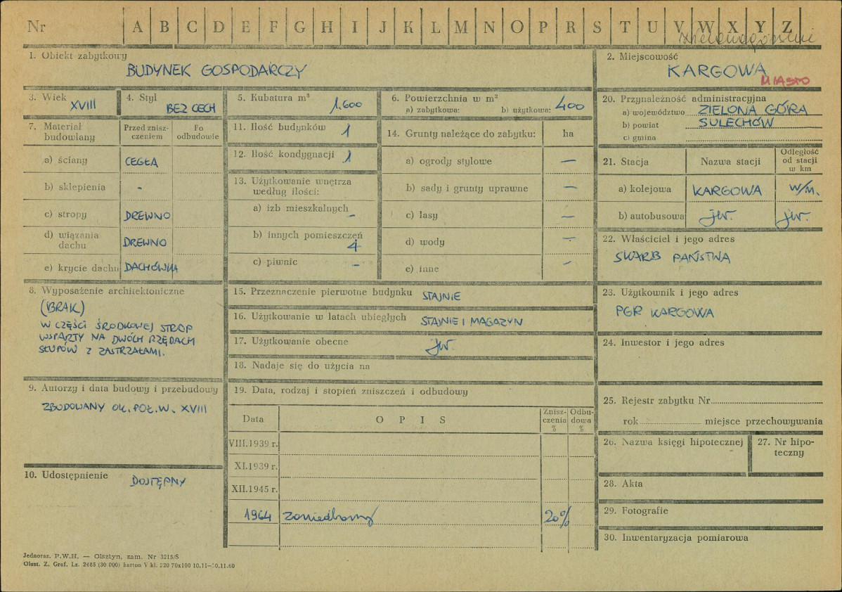Karta zielona, skan nr 1