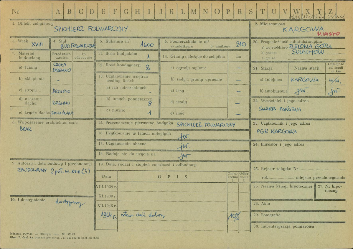 Karta zielona, skan nr 1