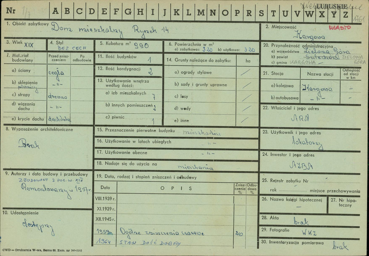 Karta zielona, skan nr 1