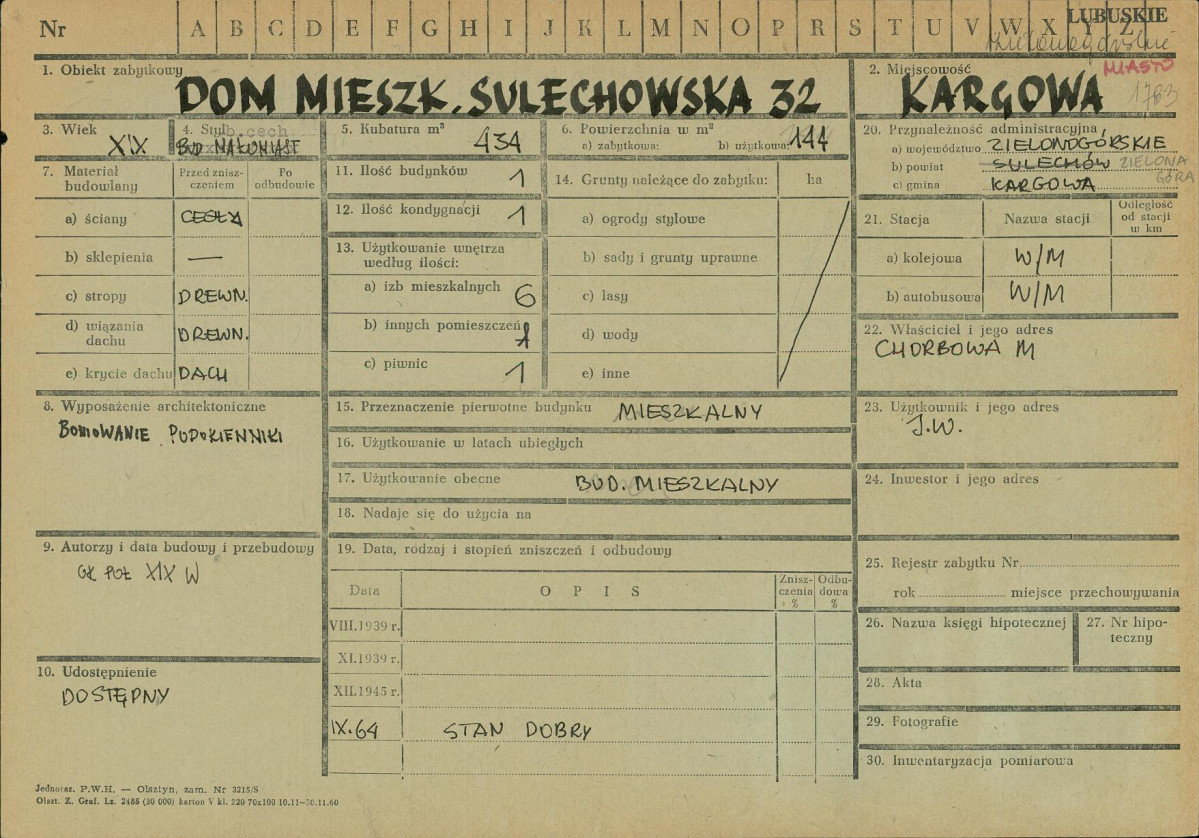Karta zielona, skan nr 1