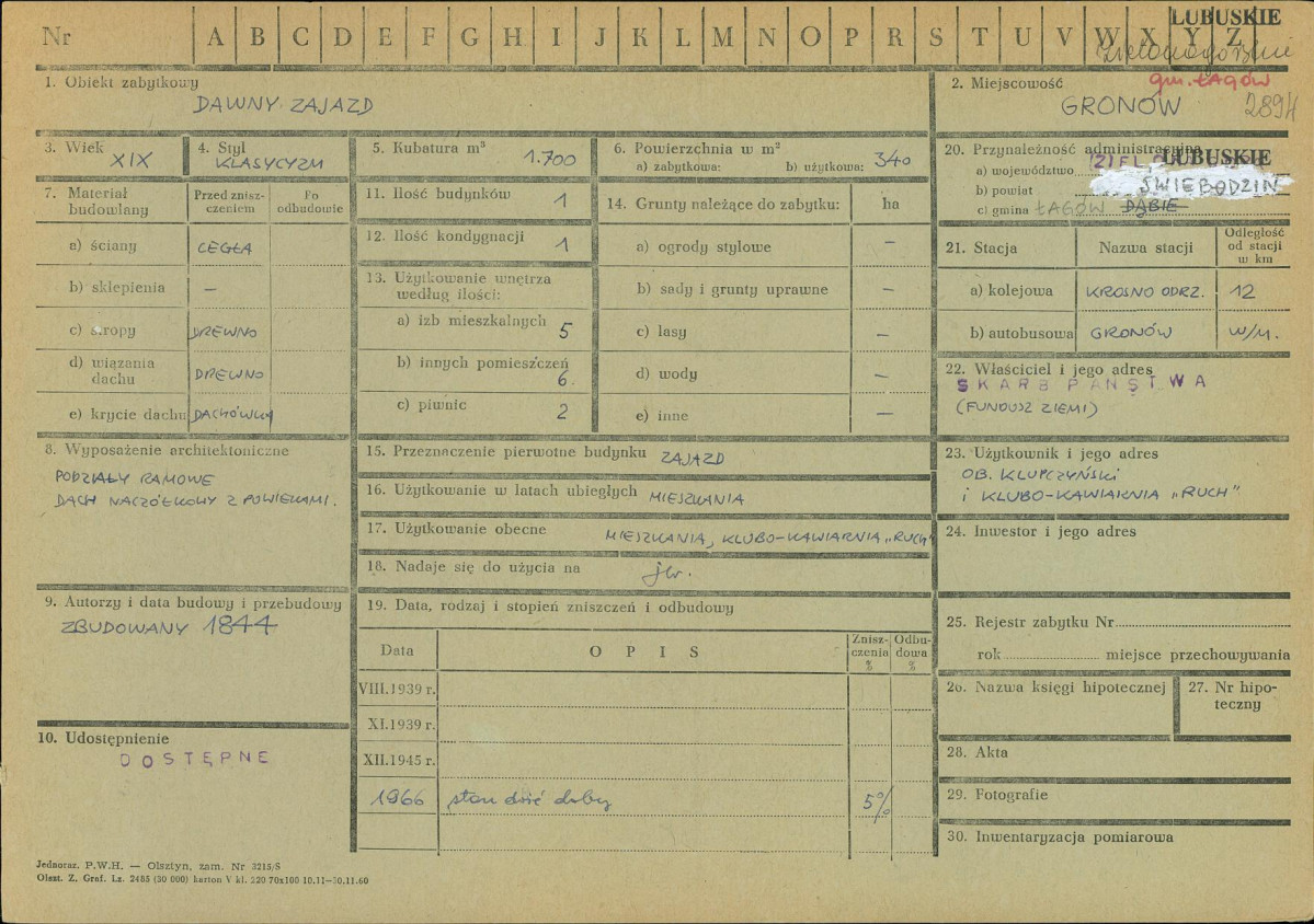 Karta zielona, skan nr 1