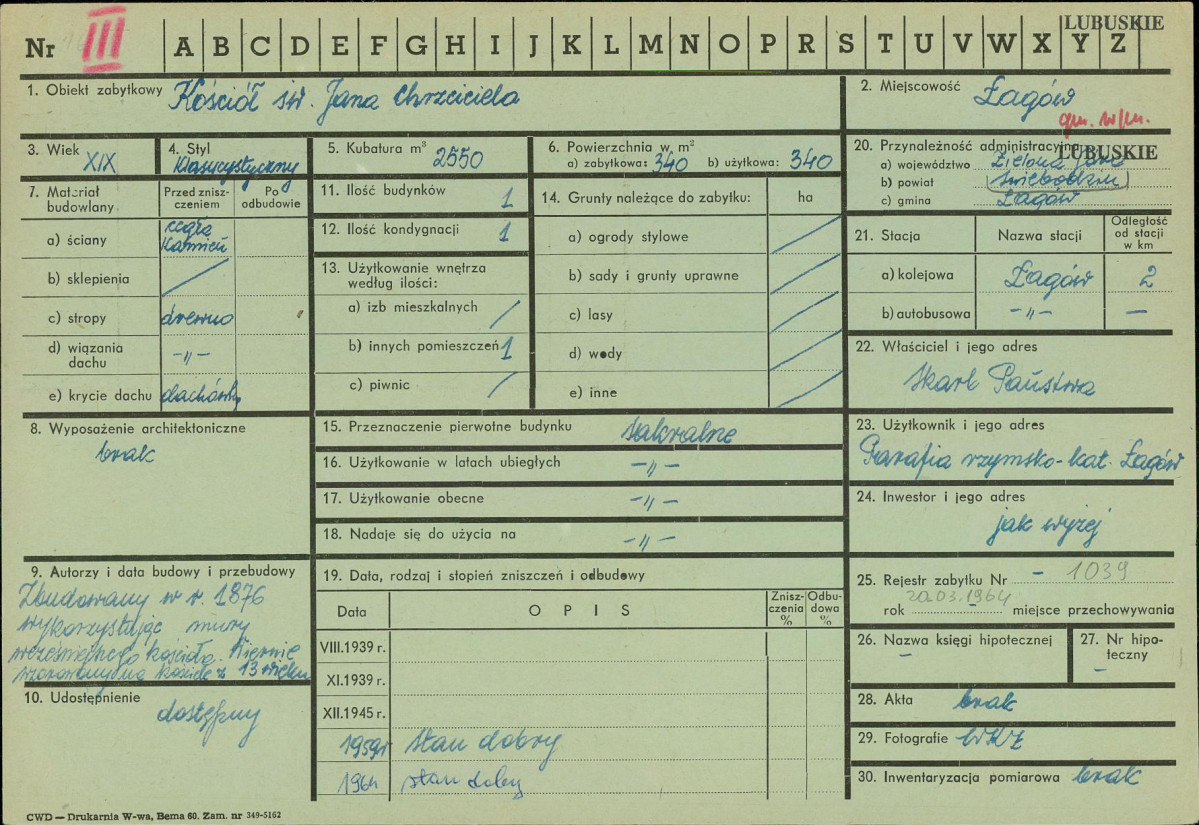 Karta zielona, skan nr 1