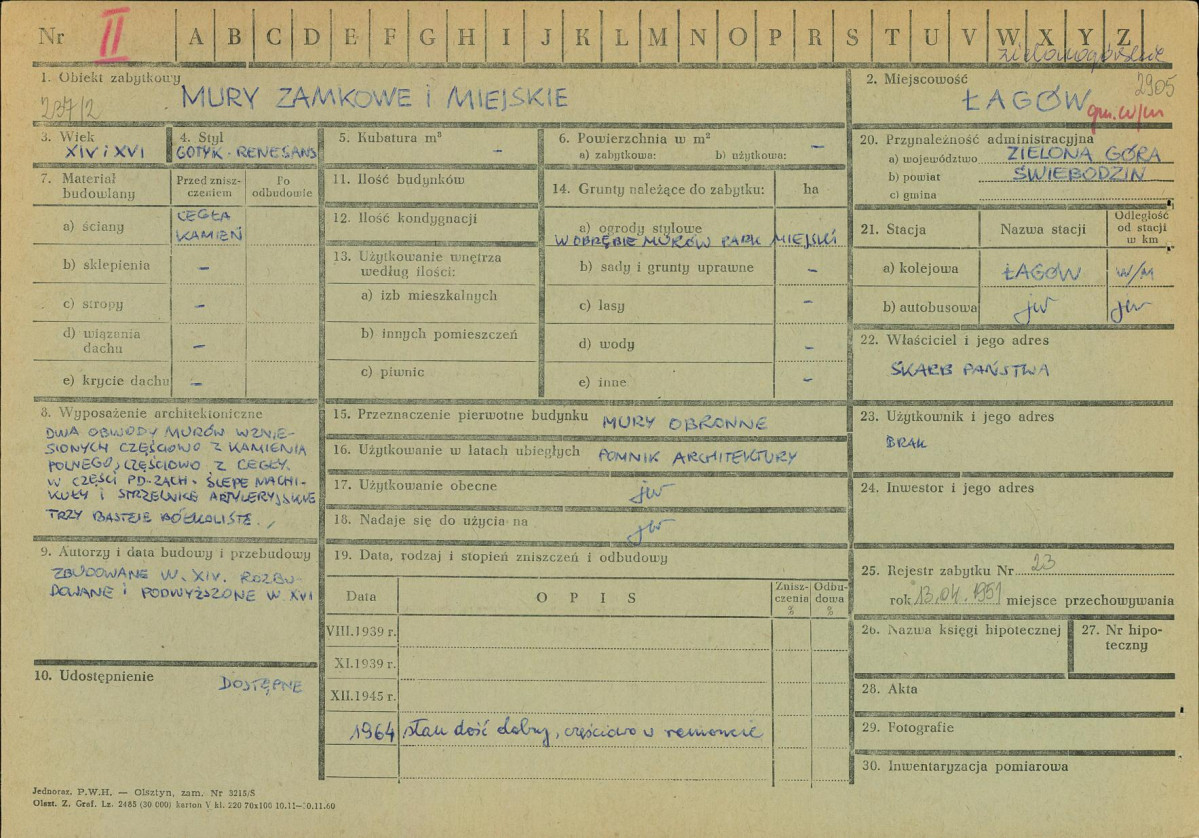 Karta zielona, skan nr 1