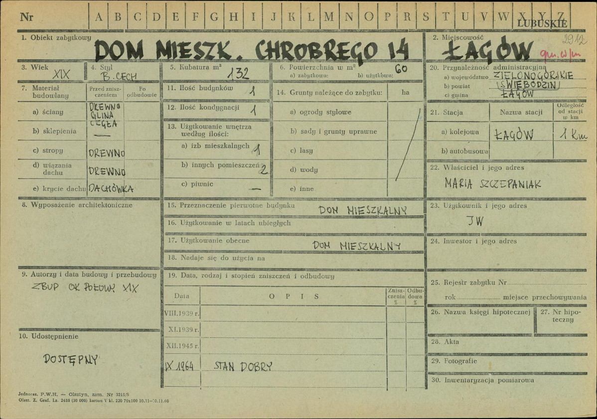 Karta zielona, skan nr 1