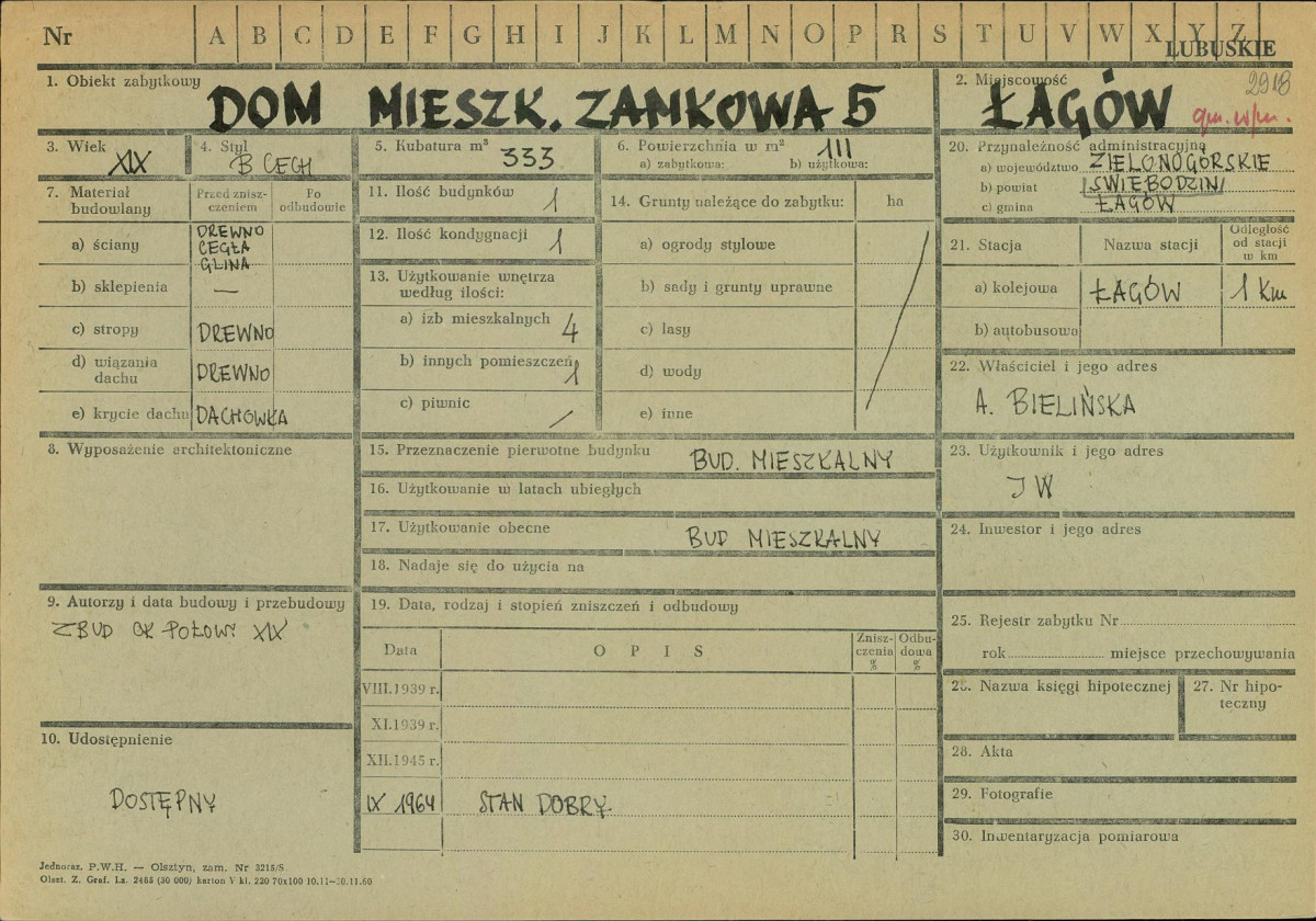 Karta zielona, skan nr 1