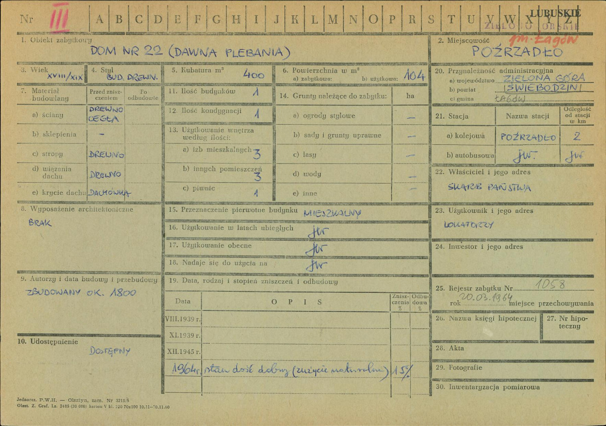 Karta zielona, skan nr 1