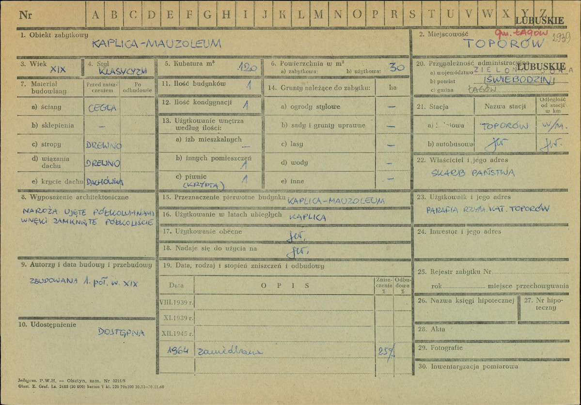 Karta zielona, skan nr 1
