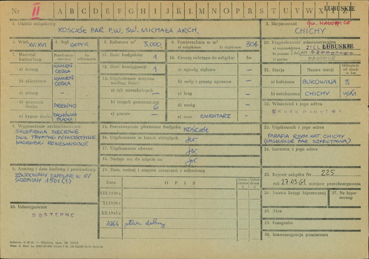 Karta zielona, skan nr 1