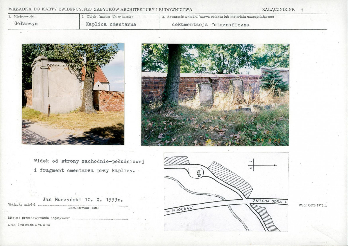 Karta obiektu niewpisanego do rejestru, skan nr 3