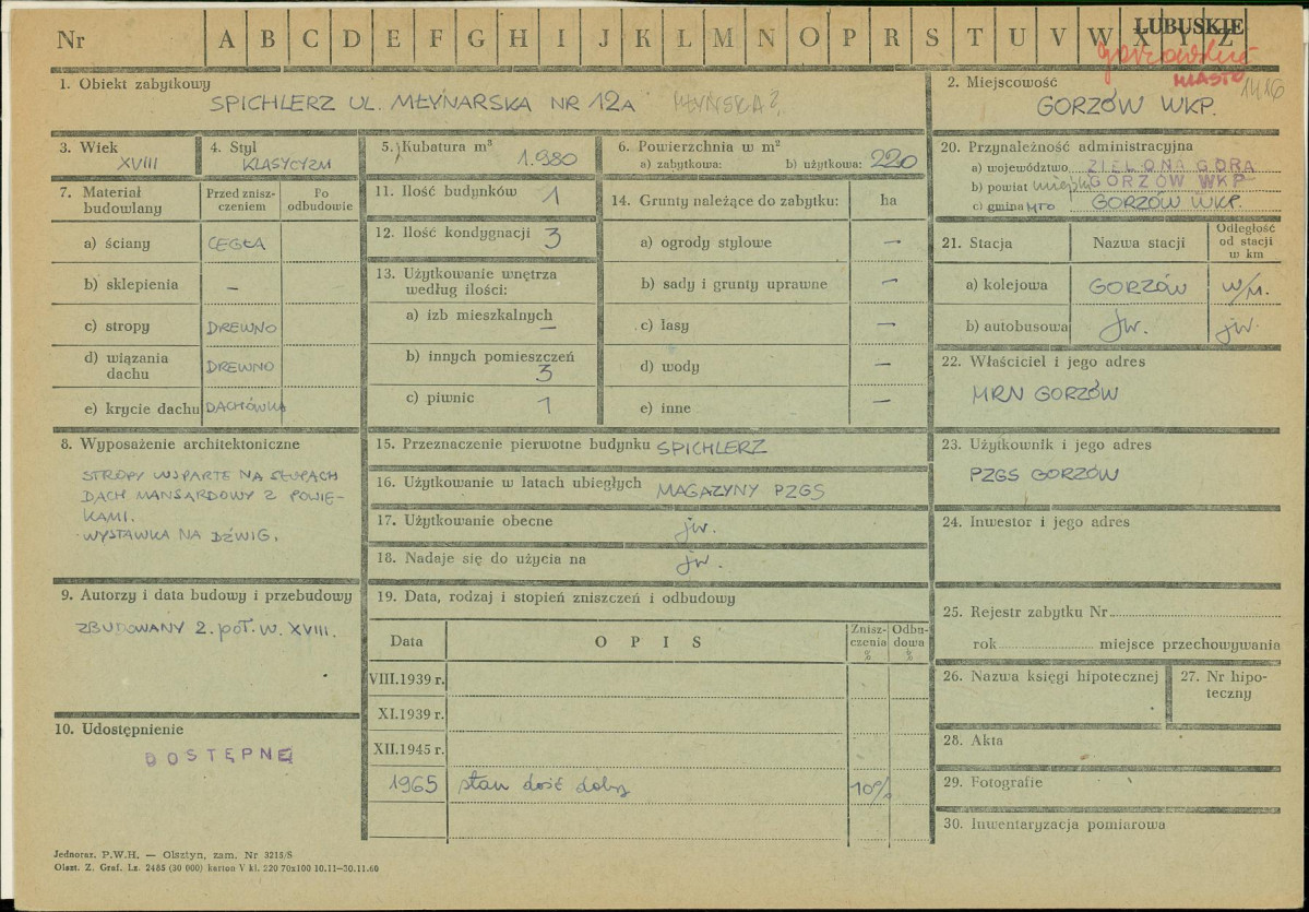Karta zielona, skan nr 1