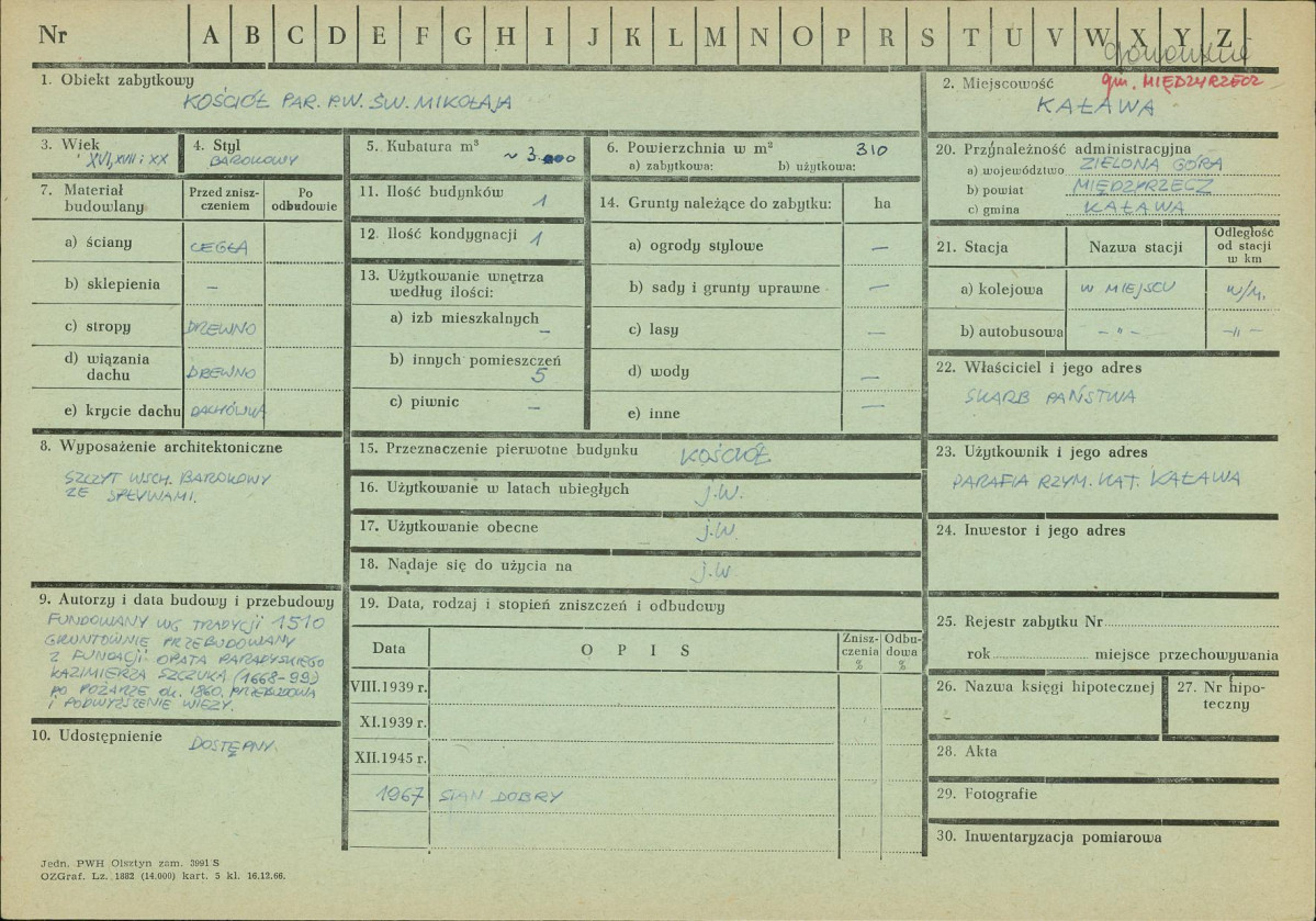 Karta zielona, skan nr 1