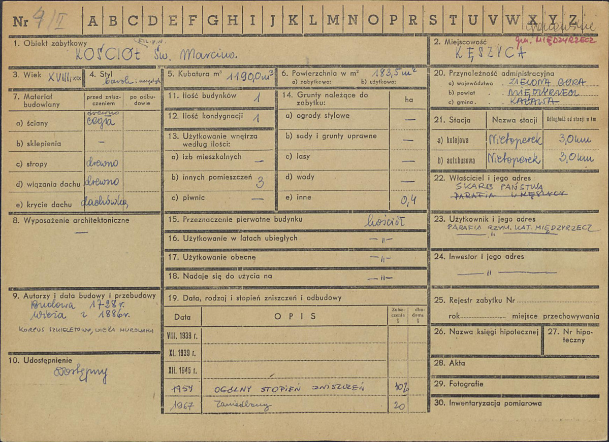Karta zielona, skan nr 1