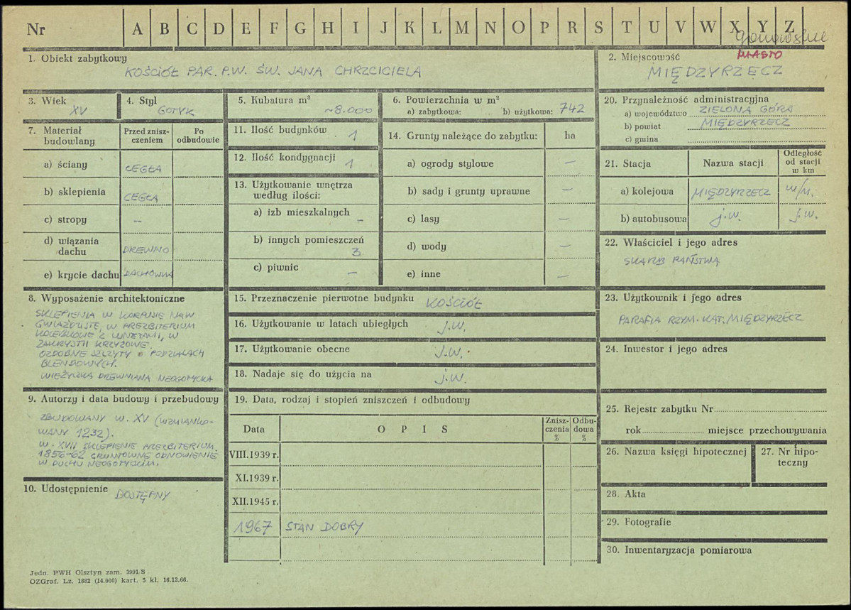 Karta zielona, skan nr 1