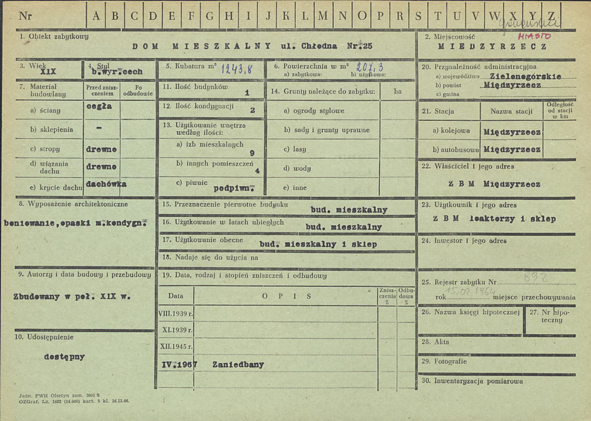 Karta zielona, skan nr 1