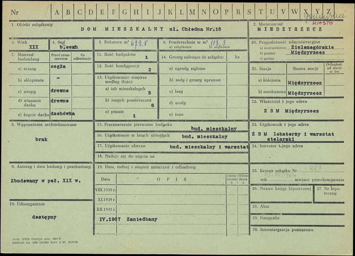 Karta zielona, skan nr 1