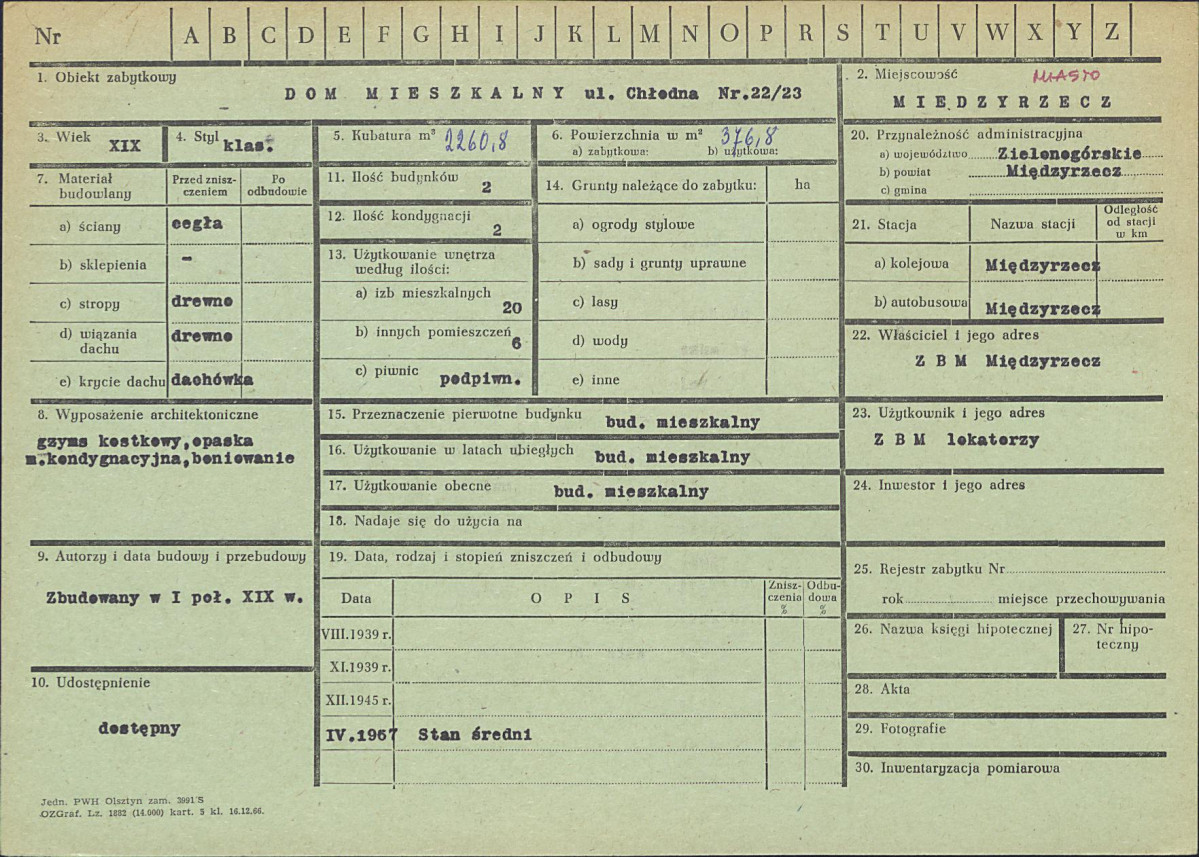 Karta zielona, skan nr 1