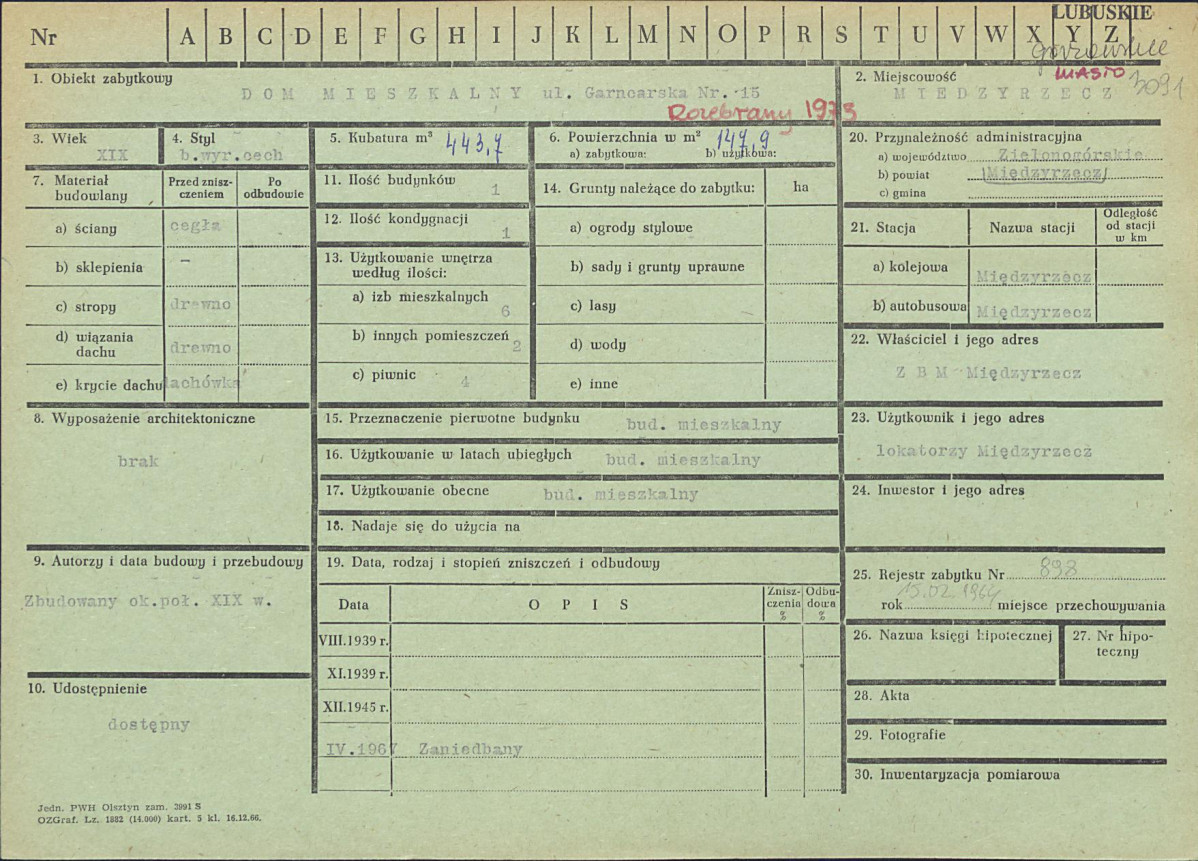 Karta zielona, skan nr 1